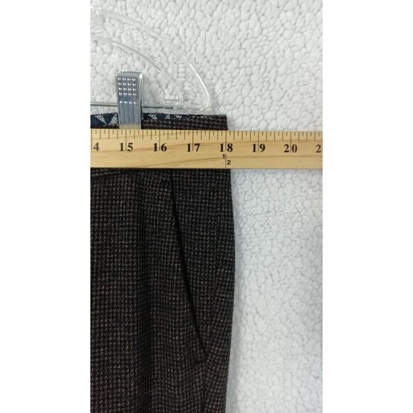 Scotch & Soda Amsterdam Brown Houndstooth Pants Size 33/32 Women's Dress Slacks - Picture 14 of 14